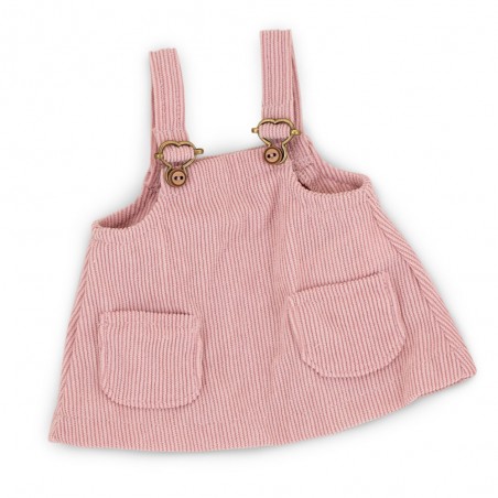 Lucky Doggy L114 robe salopette rose et haut volanté pour peluche