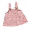 Lucky Doggy L114 pink corduroy dress and cream top for plush Lucky Doggy L114 pink corduroy dress and cream top for plush