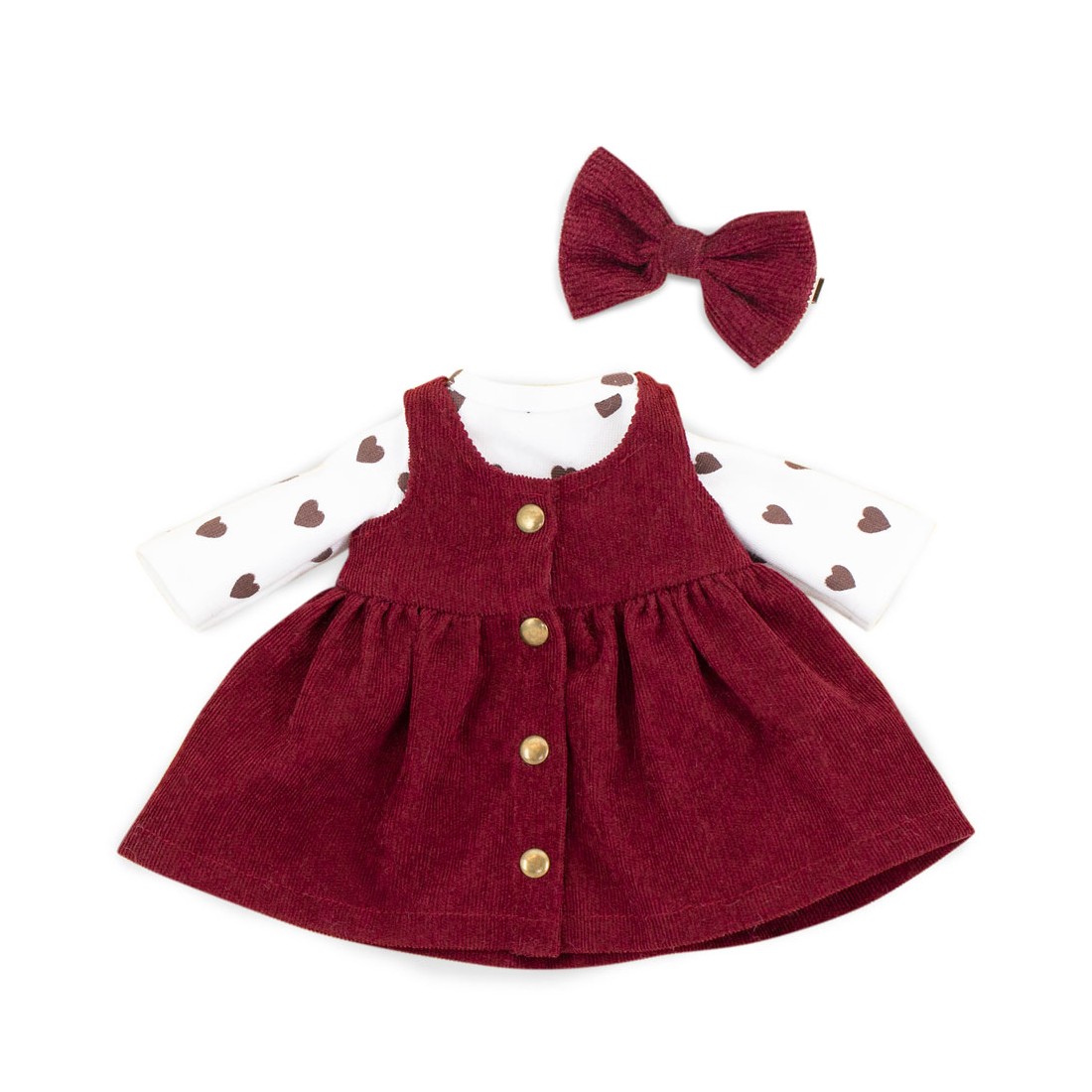 Lucky Doggy Velvet Love L128 – burgundy dress and heart top. Lucky Doggy Velvet Love L128 – burgundy dress and heart top.