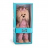 Lucky Yoyo Comfortable Walk Ref. LD3/108 met roze jumpsuit en strik.