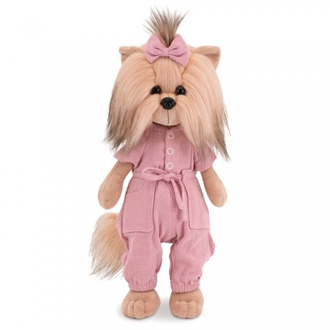 Lucky Yoyo Comfortable Walk Ref. LD3/108 met roze jumpsuit en strik.