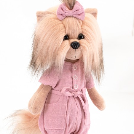 Lucky Yoyo Comfortable Walk Ref. LD3/108 met roze jumpsuit en strik.