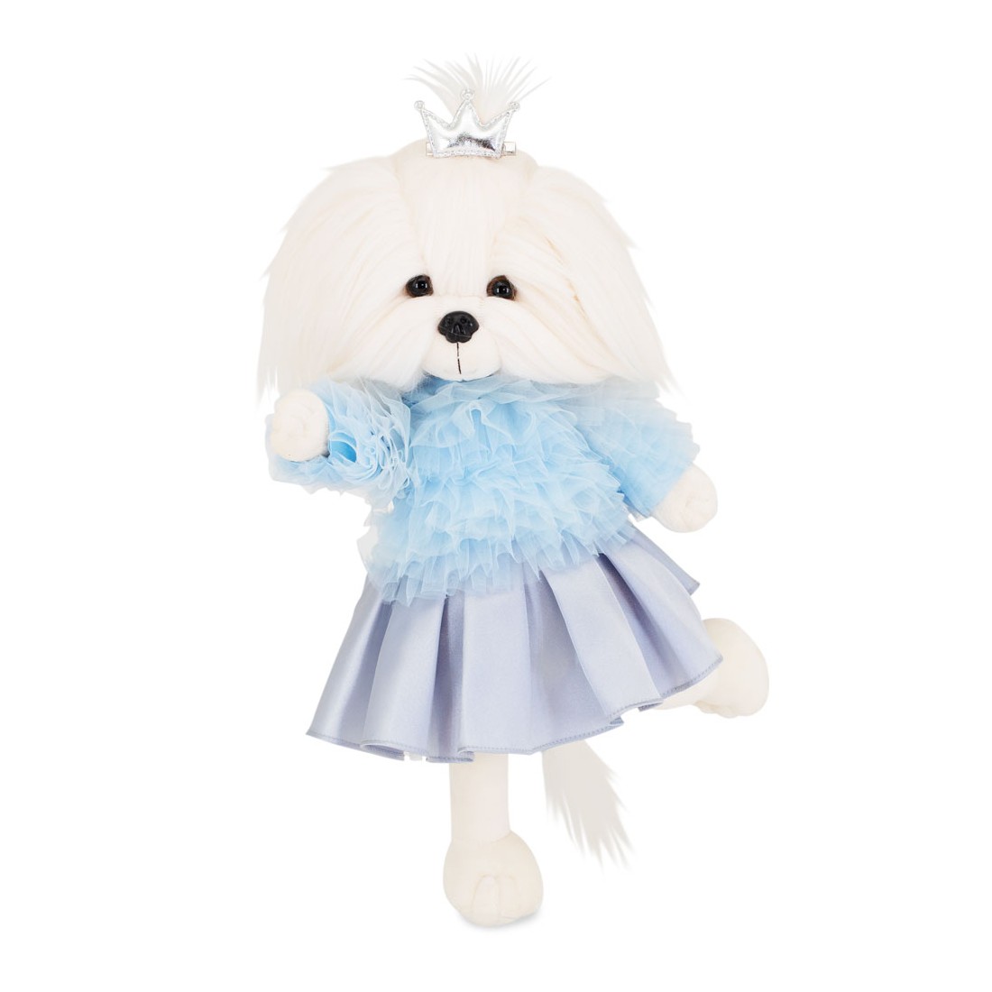 Lucky Doggy Lucky Mimi Ice Princess LD4/134 plush with blue tulle dress Lucky Doggy Lucky Mimi Ice Princess LD4/134 plush with blue tulle dress