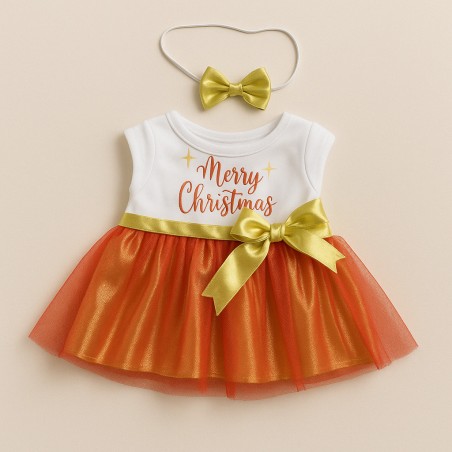 Christmas Tutu Dress for Plush Toy – Ref. 3070 – Cuddles & Friends
