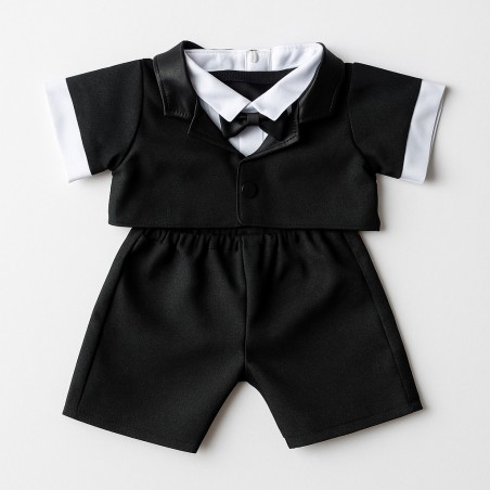 Black Tuxedo Evening Outfit for 40 cm Plush – Ref. Y152 – Mon Teddy Bear