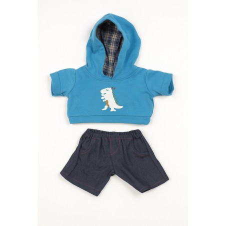Dinosaur Tracksuit for 40 cm Plush – Ref. 2420 – Teddy Mountain