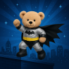 Superhelden-Kostüm Bat Bear für Plüschbär 40 cm – Ref. 2663