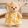 Sommerkleid mit Blumenmuster für Plüschbär 40 cm – Ref. 2668
