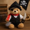 Piraten-Outfit für Plüschbär 40 cm mit Schwert – Ref. 2757