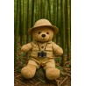 Safari-Outfit für Plüschbär 40 cm – Ref. 2893 Teddy Mountain