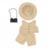 Safari-Outfit für Plüschbär 40 cm – Ref. 2893 Teddy Mountain
