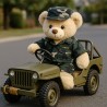 Plush clothes 40 cm – “Army Adventure” 3-piece camouflage outfit – Ref. 2389