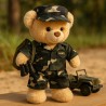 Plush clothes 40 cm – “Army Adventure” 3-piece camouflage outfit – Ref. 2389