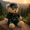 Plush clothes 40 cm – “Army Adventure” 3-piece camouflage outfit – Ref. 2389