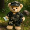 Plush clothes 40 cm – “Army Adventure” 3-piece camouflage outfit – Ref. 2389