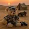 Knuffelkleding 40 cm – “Desert Army” camouflage set (3-delig) – Ref. 2484