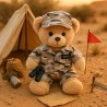 Knuffelkleding 40 cm – “Desert Army” camouflage set (3-delig) – Ref. 2484