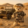 Knuffelkleding 40 cm – “Desert Army” camouflage set (3-delig) – Ref. 2484