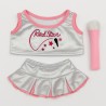 “Red Star” Outfit in Silber und Rosa für Plüschtiere – Ref. 3038 Cuddles & Friends