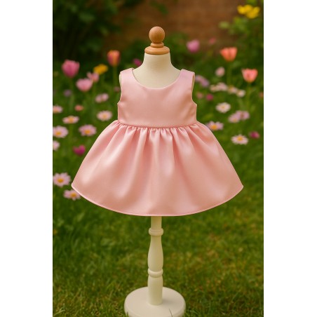 Rosa Satinkleid für Plüschtiere – Ref. 3047 Cuddles & Friends