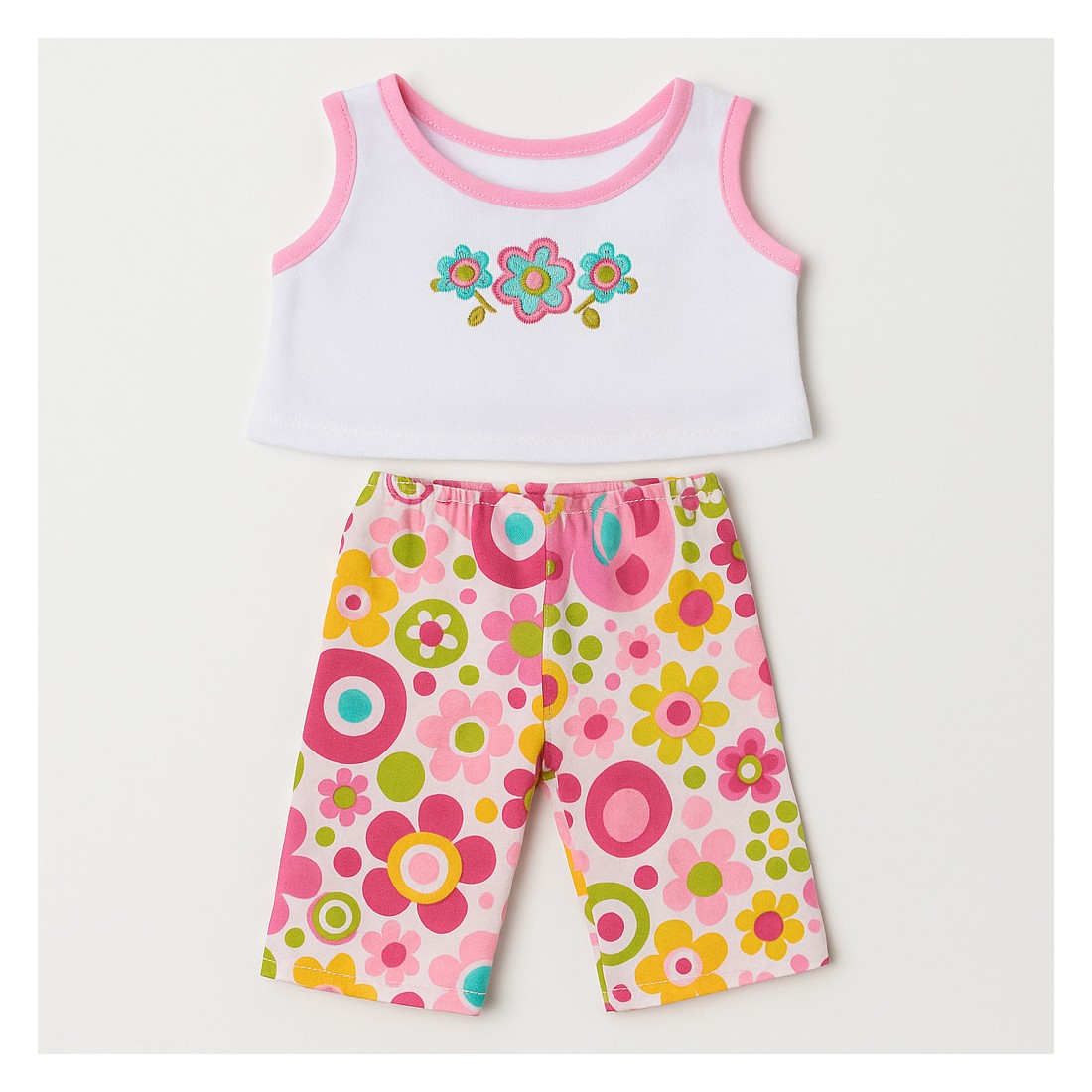 “Retro Flowers” outfit for plush – Ref. 570 Build Your Bear Wardrobe “Retro Flowers” outfit for plush – Ref. 570 Build Your Bear Wardrobe