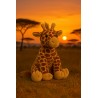 Peluche à remplir Girafe 40 cm – Rembourrage, cœur et certificat inclus – The Bear Factory