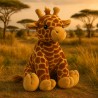 Peluche à remplir Girafe 40 cm – Rembourrage, cœur et certificat inclus – The Bear Factory