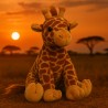 Peluche à remplir Girafe 40 cm – Rembourrage, cœur et certificat inclus – The Bear Factory