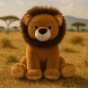 Leo the Lion 40 cm stuff-your-own plush with fibre and heart – Mon Teddy Bear