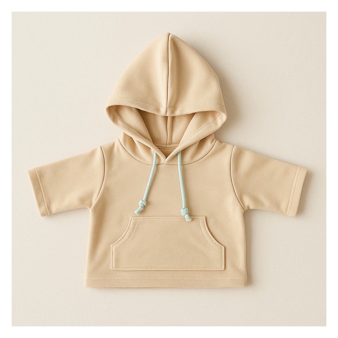 Beiger Kapuzenpullover für Plüschtiere 40 cm – Mon Teddy Bear Y036. Beiger Kapuzenpullover für Plüschtiere 40 cm – Mon Teddy Bear Y036.