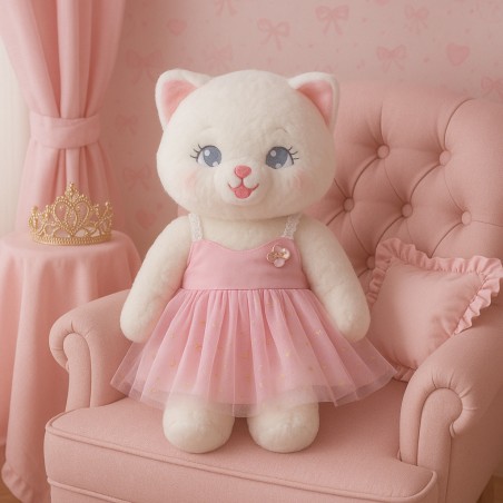 knuffeljurk-roze-tule-gouden-sterren-ref-y178