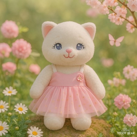 knuffeljurk-roze-tule-gouden-sterren-ref-y178