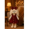 Lucky Doggy Velvet Love L128 – Kleid aus Cord mit Herzen. Lucky Doggy Velvet Love L128 – Kleid aus Cord mit Herzen.