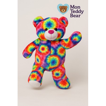 Tie-Dye Teddybär Rainbow Pop Ref. 162 – Mon Teddy Bear