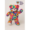 Tie-dye knuffelbeer Rainbow Pop Ref. 162 – Mon Teddy Bear