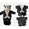 Tenue de Cérémonie Black Pie pour Peluche – Réf. Y001