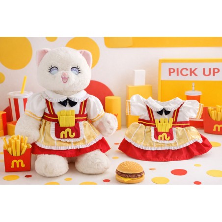 Knuffel 40 cm aangekleed – Golden Snack outfit Y264