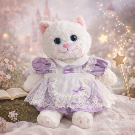 Jupe Lavender Grace en tulle violette pour peluche 40–45 cm – Réf. Y272