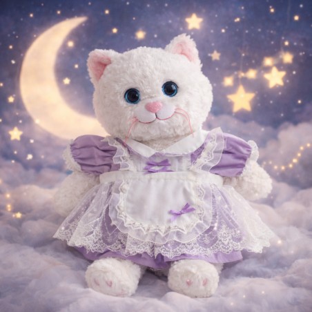 Lavender Grace purple tulle skirt for plush toy 40–45 cm – Ref. Y272