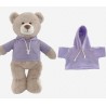 Plüschtier 40 bis 45 cm mit hellviolettem Hoodie – Ref. Y235