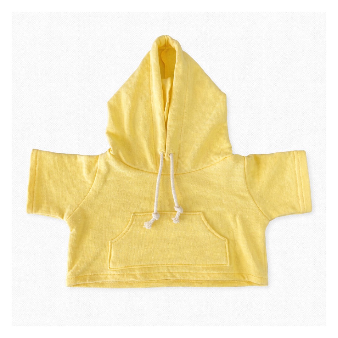 Gele hoodie voor knuffel 40 cm Mon Teddy Bear Ref. Y035 Gele hoodie voor knuffel 40 cm Mon Teddy Bear Ref. Y035