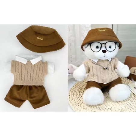 Maillard Sweater Set – Ensemble élégant pour peluche 38–45 cm (Réf. Y247
