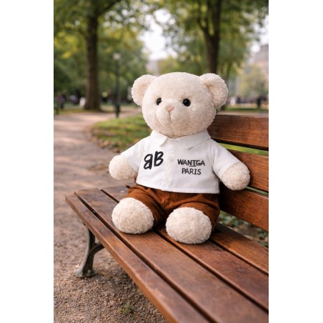 City Explorer overhemd en short outfit voor knuffel – Ref. Y245