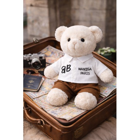 City Explorer overhemd en short outfit voor knuffel – Ref. Y245