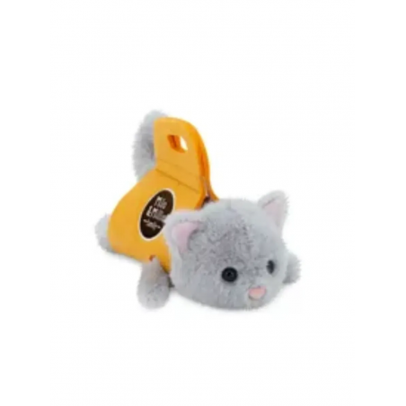 Mini Bébé Chat 13 cm Milo & Millie – Chaton Gris Magnétique – Compatible MK3000 – Réf. K402/13