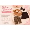 Lucky Doggy Urban Leopard L131 – knuffeloutfit met suèden jasje en luipaardbroek.