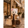 Lucky Doggy Urban Leopard L131 – Outfit mit Wildlederjacke und Leopardenmuster.