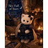 Lucky Doggy Starlight Night L130 – blauwe jurk met gouden sterren.