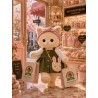Ensemble Lucky Doggy L124 – robe verte et sac lapin