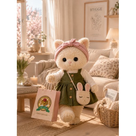 Lucky Doggy L124 – green dress and bunny bag